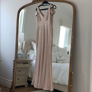 Calvin Klein Rose Gold Gown